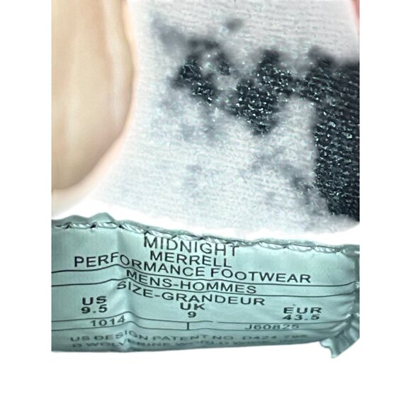 Merrell Moc Jungle Midnights Mens Black suede casual slip on shoes Sz 9.5 SKU 93 - Picture 6 of 16